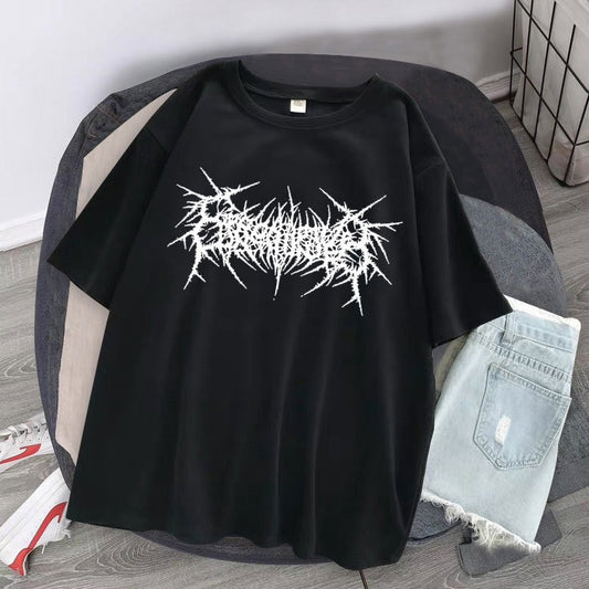 Velour Arc Baggy Tee