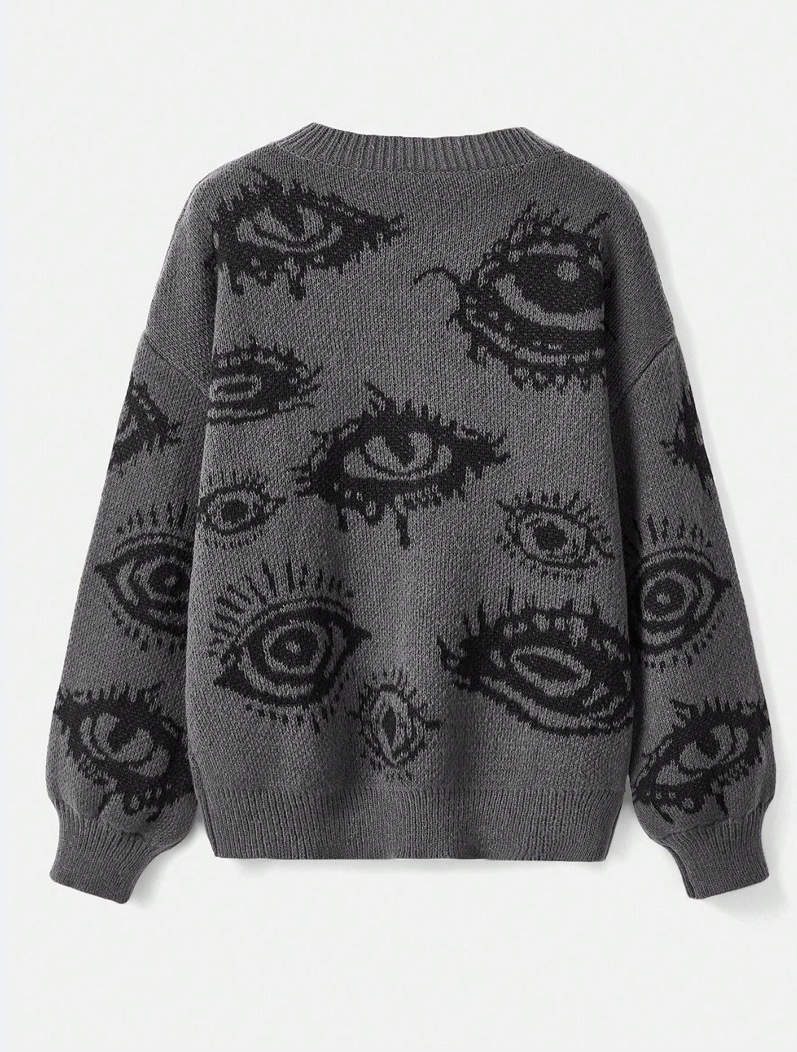 Velour Arc Contrast Sweater